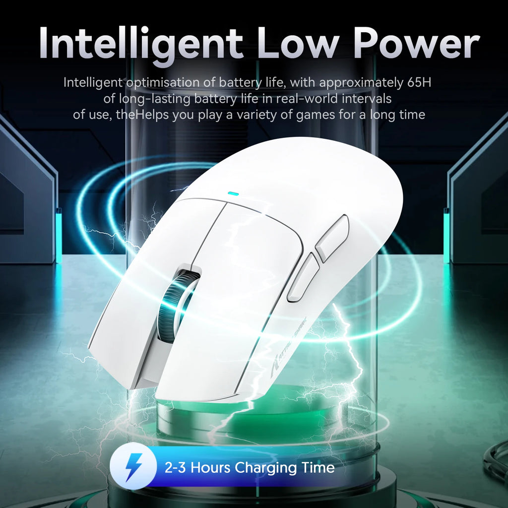 Attack Shark X11 Wireless Gaming Mouse — PAW3311, RGB, Magnetic Charging