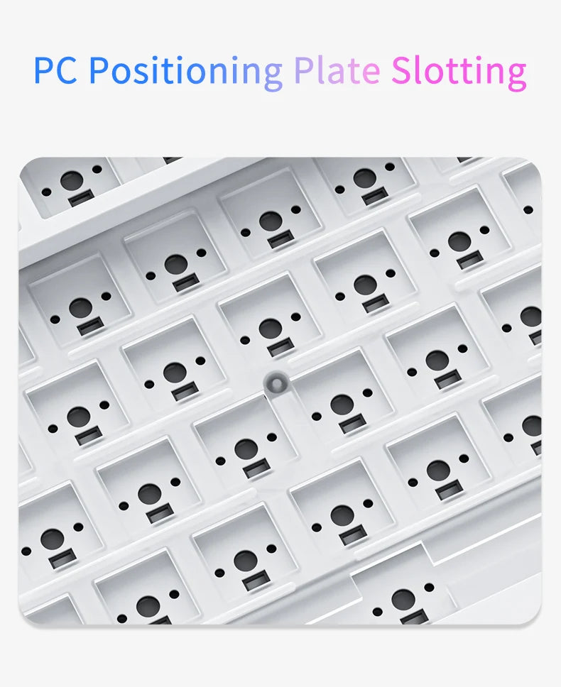 AJAZZ AK820 Pro Mechanical Gaming Keyboard 70% Tri-Mode Hot-Swap RGB PC Mac