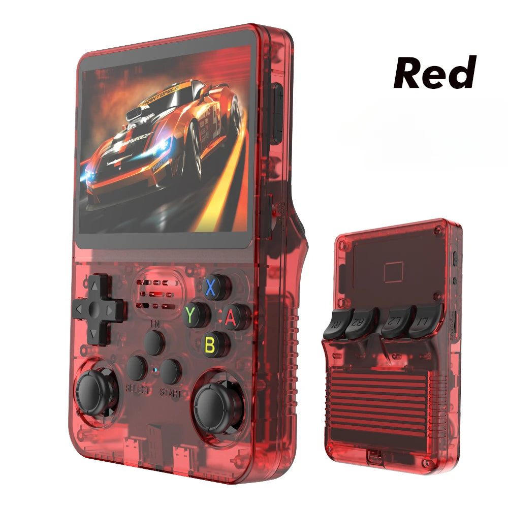 R36S Retro Handheld Game Console 60000 Games 3.5 Inch IPS Portable