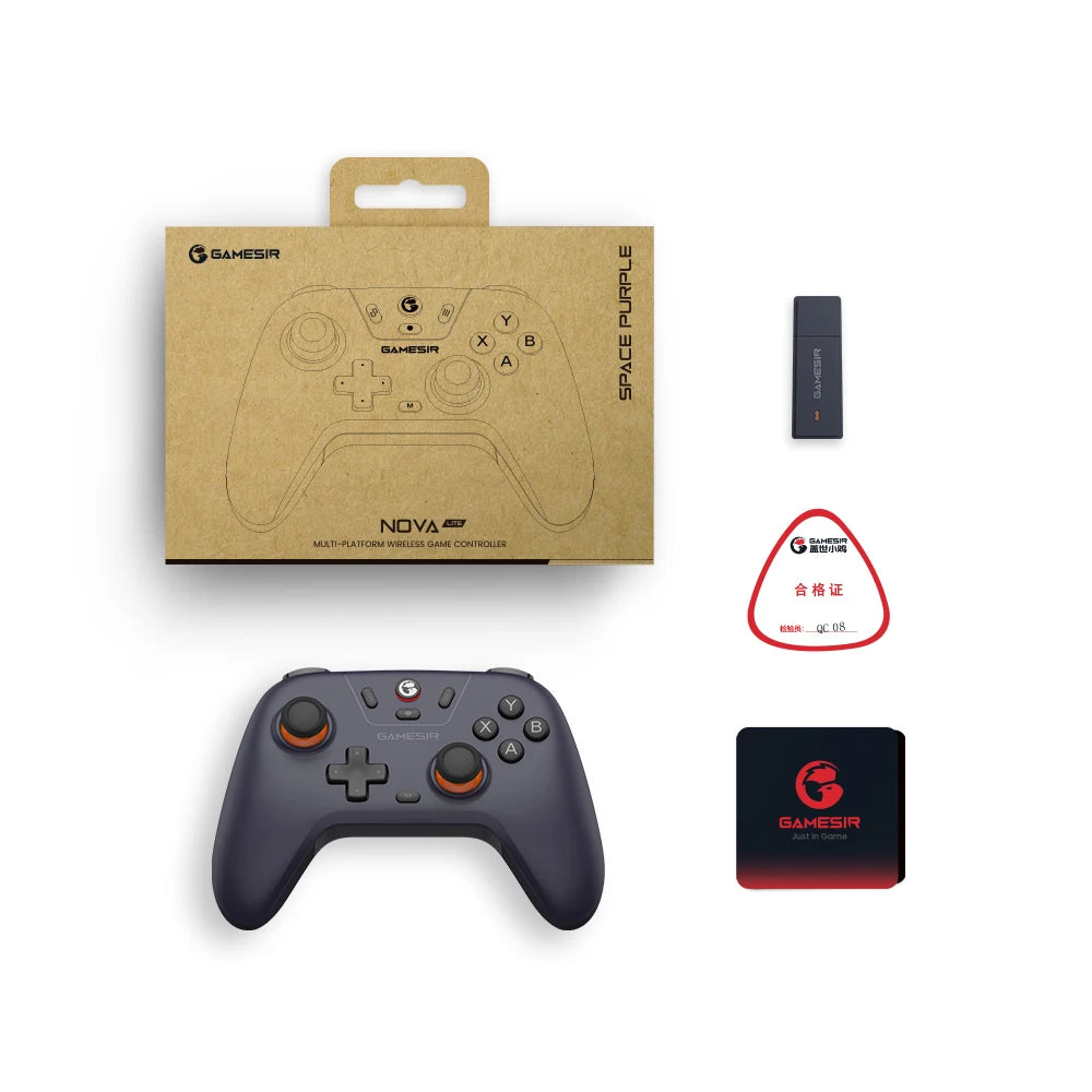 GameSir Nova Lite Controller — Hall Effect, Nintendo Switch, iPhone, Android, PC