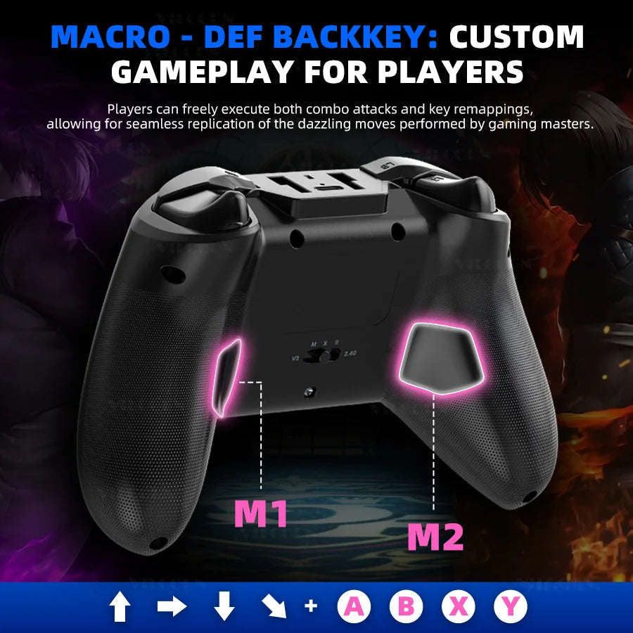 VILCORN G6 Wireless Game Controller — Bluetooth, Hall Rocker, iOS/Android/PC/Switch
