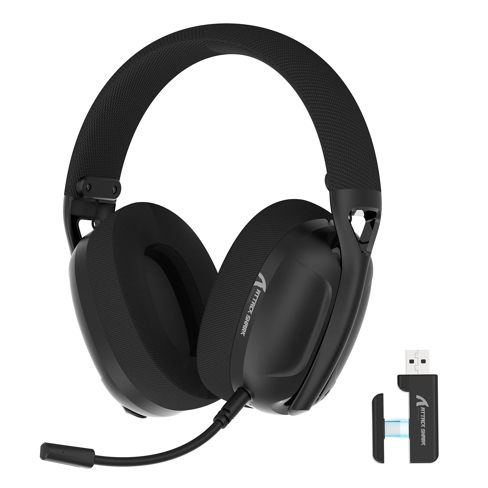 ATTACK SHARK L80 Wireless Gaming Headset Ultra-Light Tri-Mode PC PS4 PS5 Xbox Switch