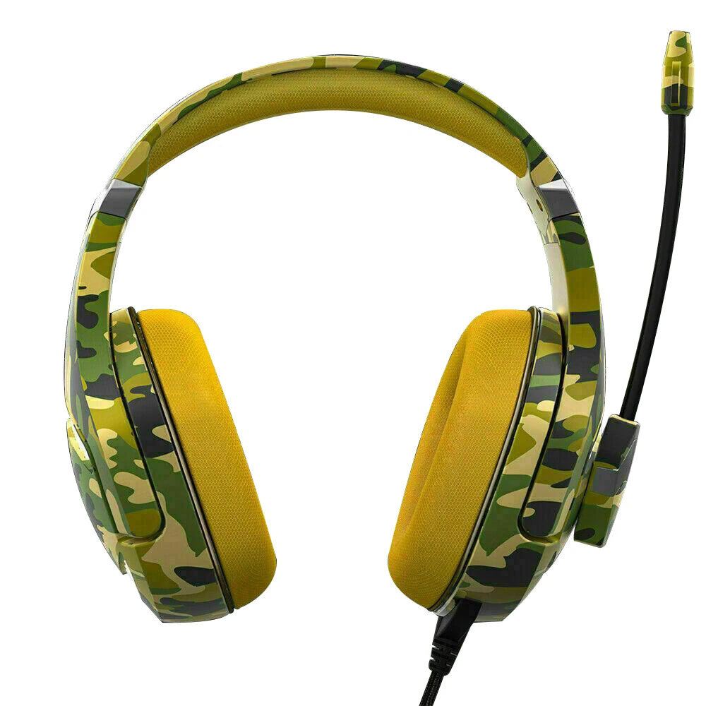 ONIKUMA K1B Pro Camo Elite Stereo Gaming Headset — PS4, Xbox, PC, Switch