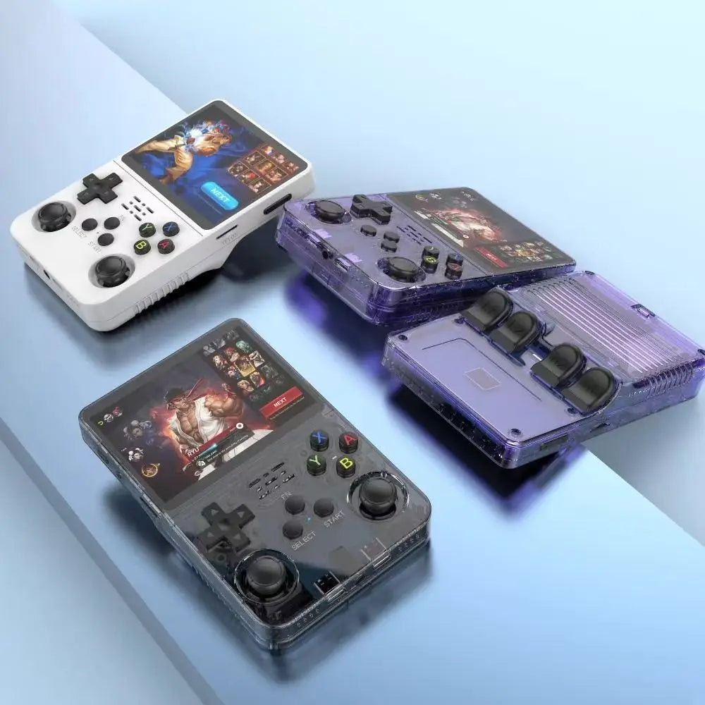 R36S Retro Handheld Game Console 15000 Games 3.5 Inch IPS 64GB Linux Portable