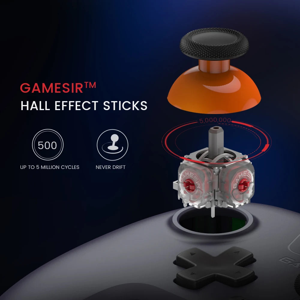 GameSir Nova Lite Controller — Hall Effect, Nintendo Switch, iPhone, Android, PC