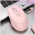 Wireless Silent Gaming Mouse Rechargeable Bluetooth 2.4GHz PC Mac Laptop