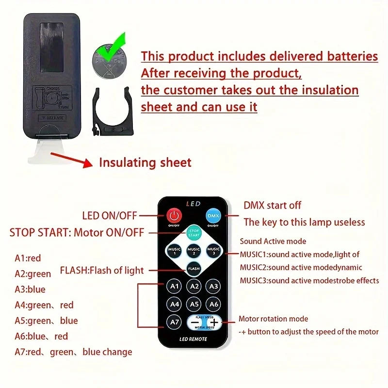 Galaxy Starry Sky Projector LED Night Light Aurora RGB Remote Control Bedroom Gaming Room