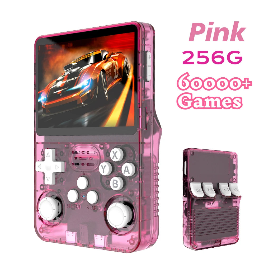 R36S Retro Handheld Game Console 60000 Games 3.5 Inch IPS Portable