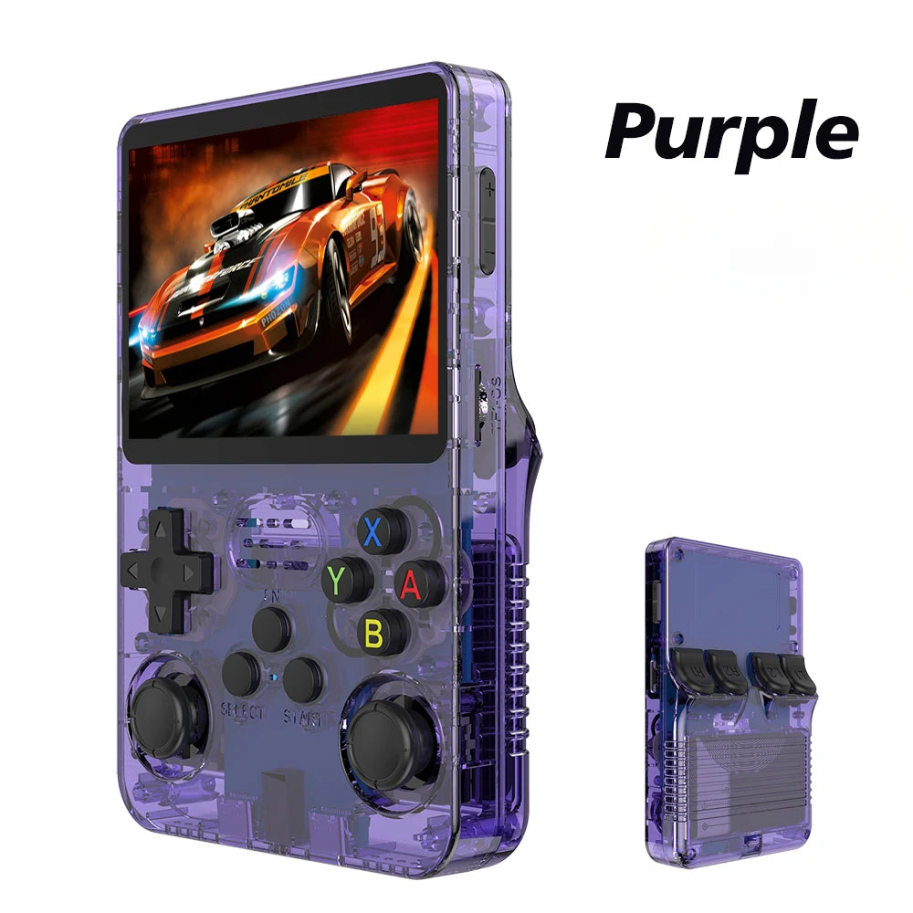 R36S Retro Handheld Game Console 60000 Games 3.5 Inch IPS Portable