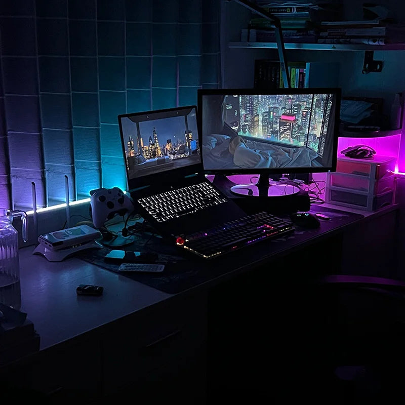 5M USB RGB LED Light Strip with 24-Key Remote