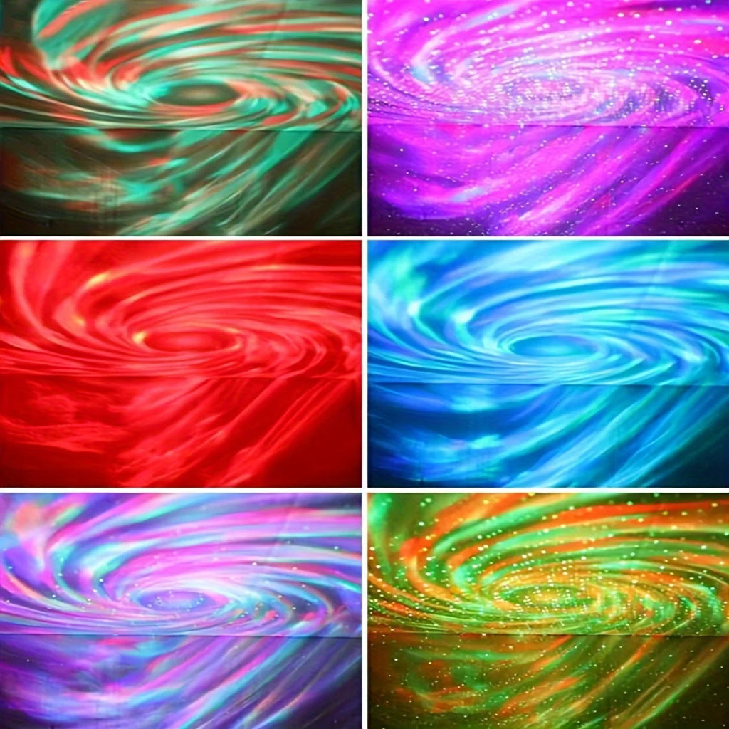 Galaxy Starry Sky Projector LED Night Light Aurora RGB Remote Control Bedroom Gaming Room