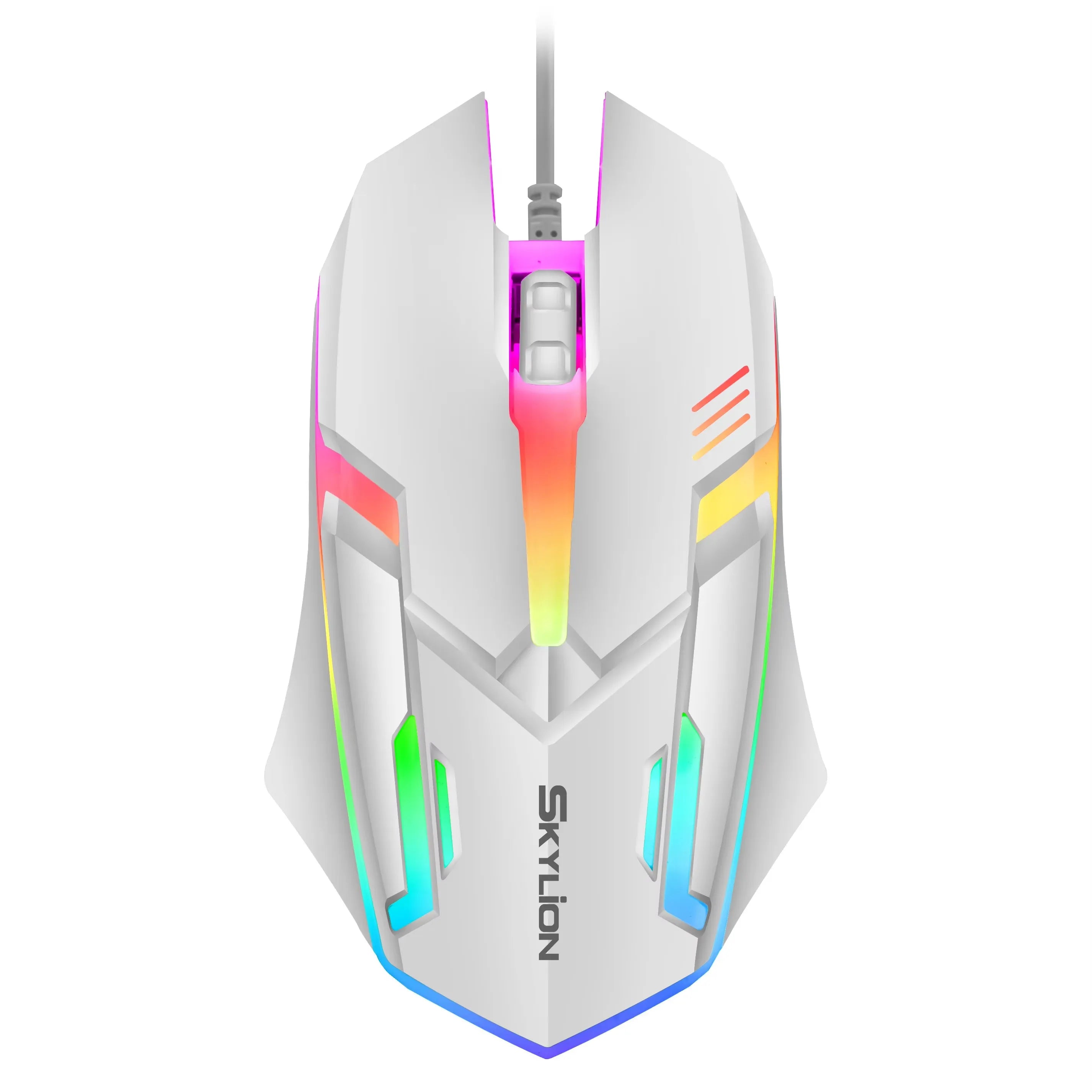 F1 Wired Gaming & Office Mouse with Colorful RGB Lighting