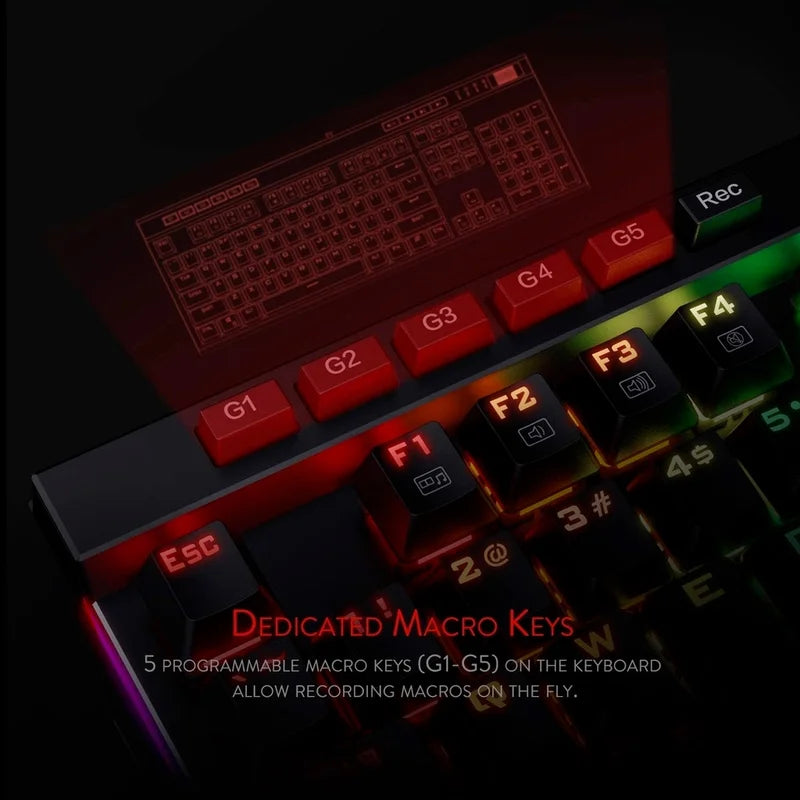 Redragon K580 VATA RGB Mechanical Gaming Keyboard